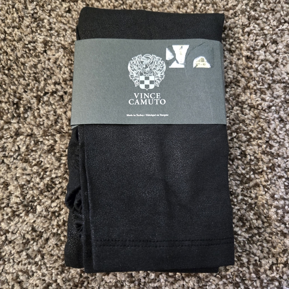 Vince Camuto Black Leggings Size S/M NWT